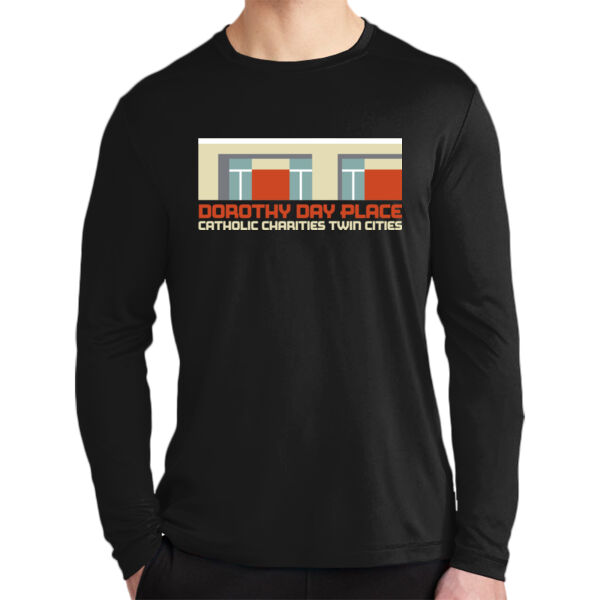 Sport-Tek ® Posi-UV ® Pro Long Sleeve Tee - Printed Logos Thumbnail