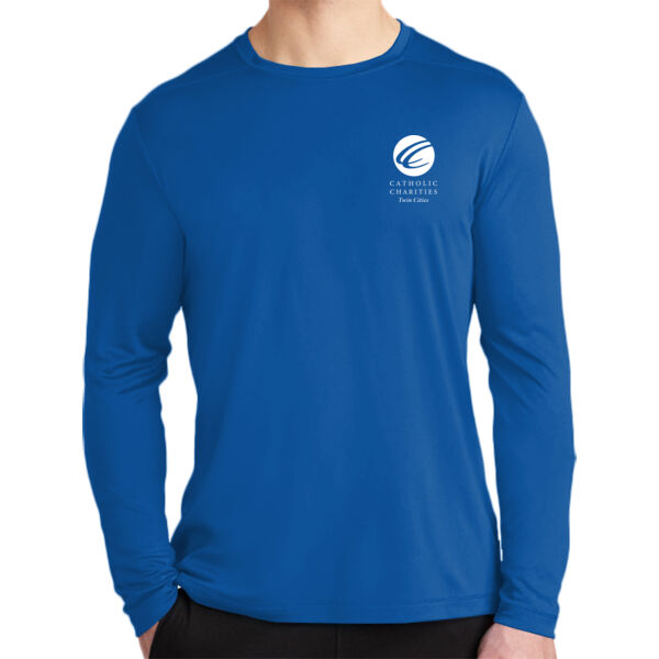 Sport-Tek ® Posi-UV ® Pro Long Sleeve Tee - Printed Logo Thumbnail