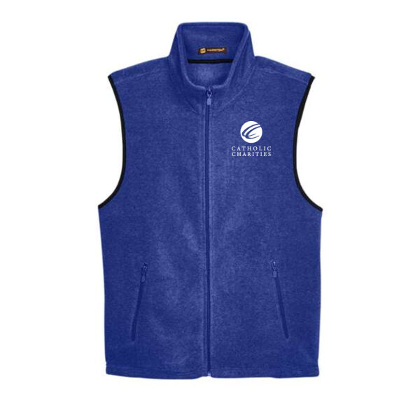 Harriton - Fleece Full-Zip Vest - Embroidered Logo Thumbnail