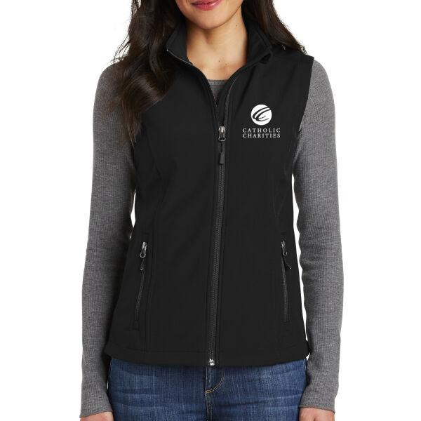 Port Authority Women's Core Soft Shell Vest - Embroidered Logo Thumbnail