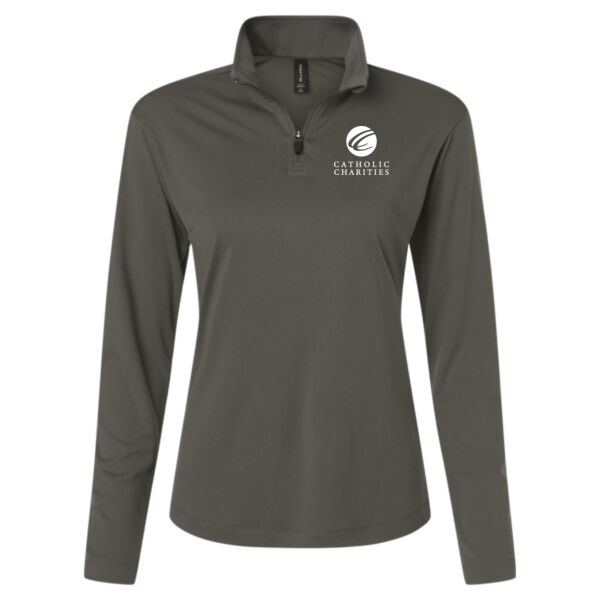 AllPro - Pro-Lock Women's Performance Quarter-Zip Pullover - Embroidered Logo Thumbnail