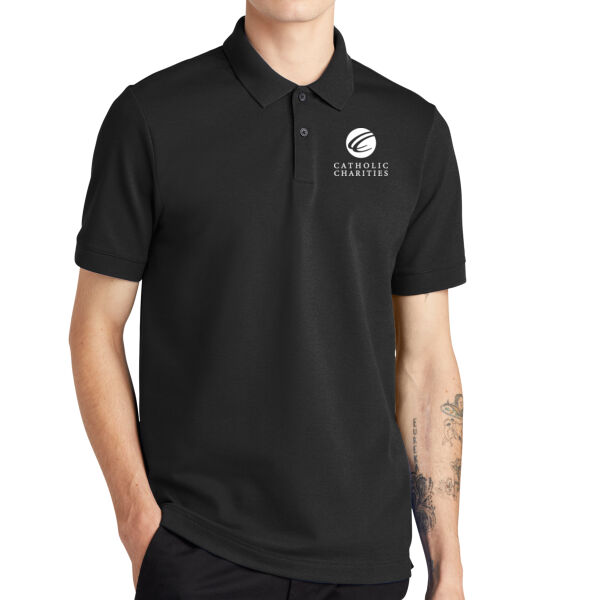 Mercer+Mettle Stretch Heavyweight Pique Polo - Embroidered Logo Thumbnail