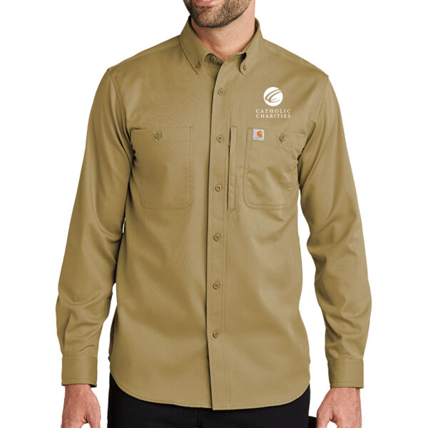 Carhartt Rugged Professional Series Long Sleeve Shirt - Embroidered Logo Thumbnail