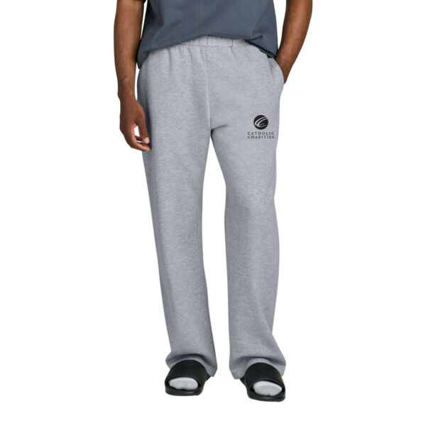 District® V.I.T.™ Fleece Open-Bottom Sweatpants - Embroidered Logos Thumbnail
