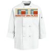 Eight Knot Button Chef Coat with Thermometer Pocket Thumbnail