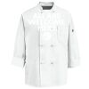 Eight Knot Button Chef Coat with Thermometer Pocket Thumbnail