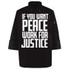 Ten Pearl Button Black Chef Coat Thumbnail